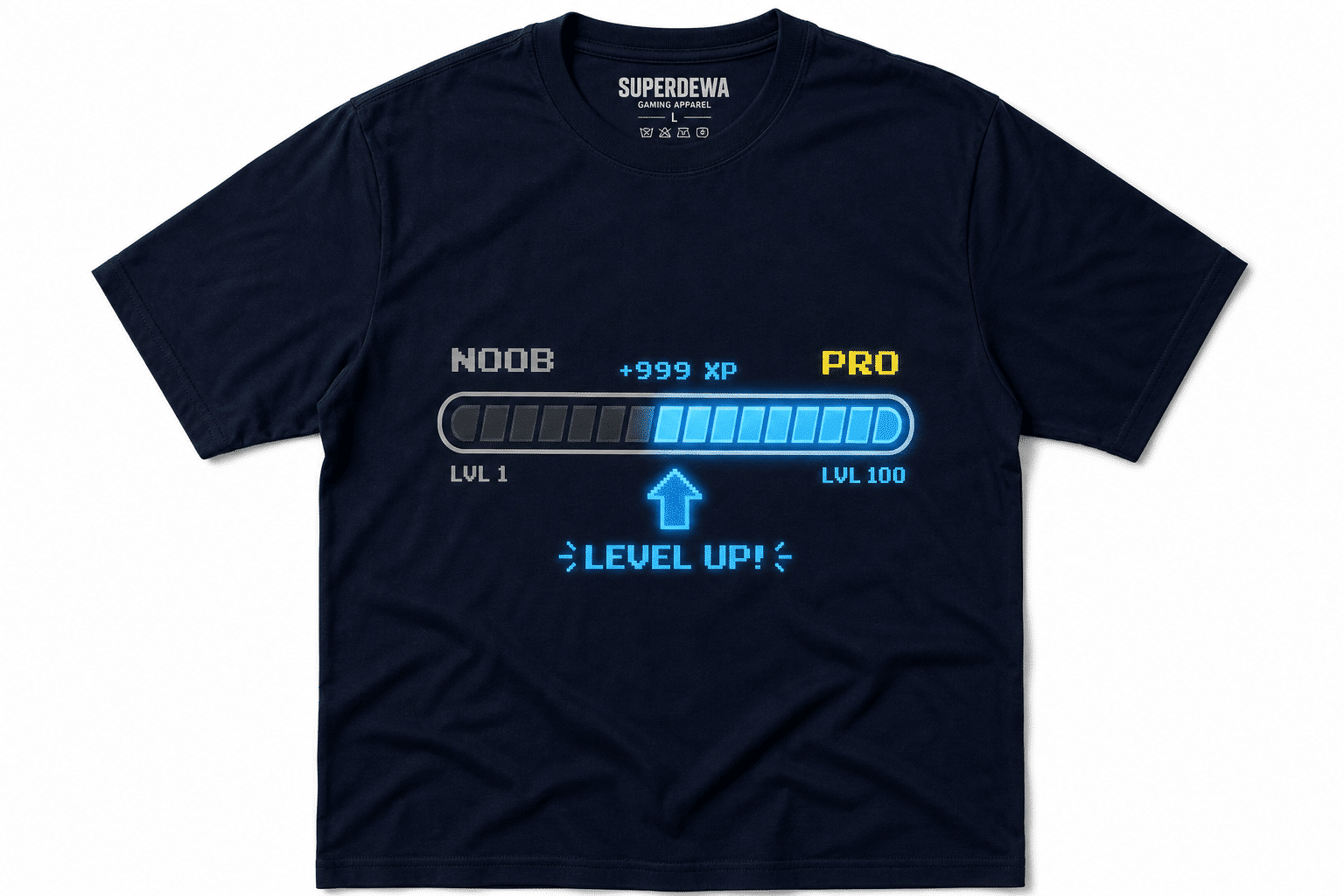 Kaos Superdewa "Noob to Pro"