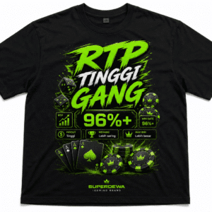 Kaos Superdewa "RTP Tinggi Gang"