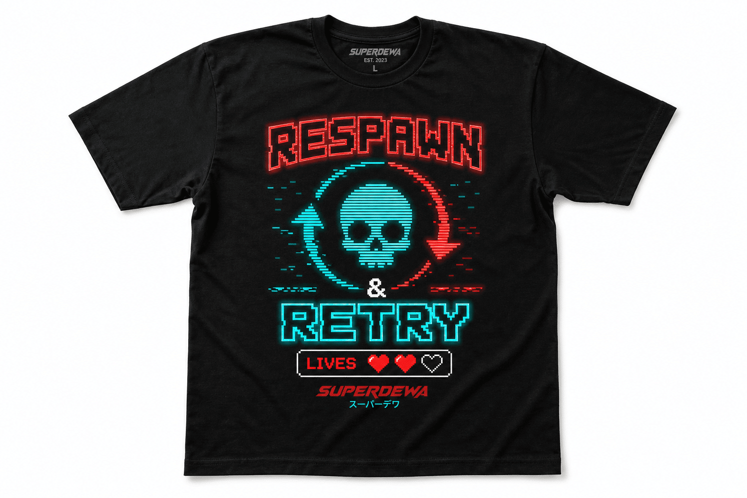 Kaos Superdewa "Respawn & Retry"