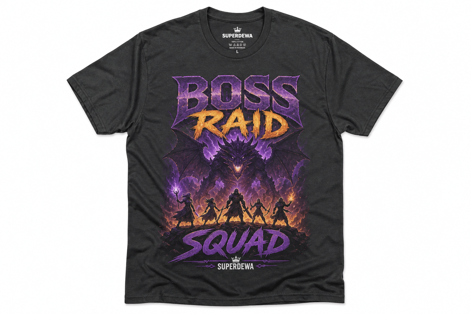 Kaos Superdewa "Boss Raid Squad"