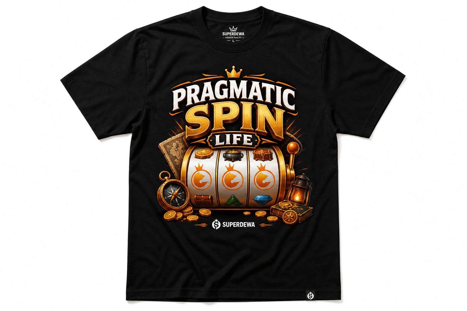 Kaos Superdewa "Pragmatic Spin Life"