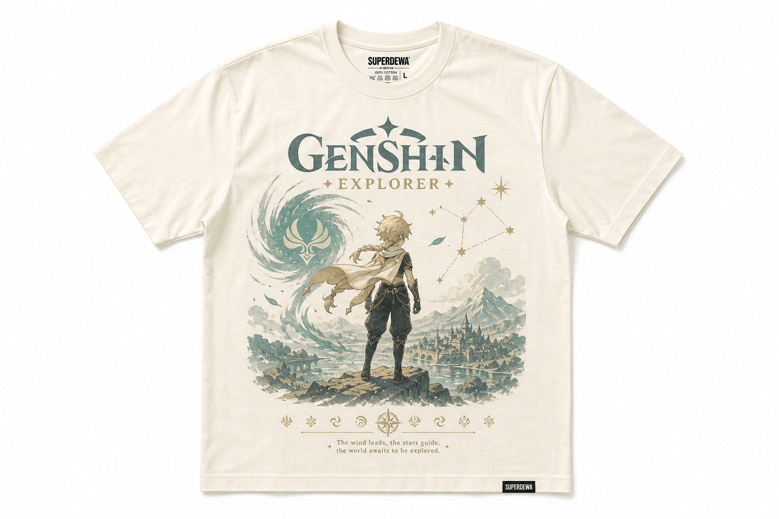Kaos Superdewa "Genshin Explorer"
