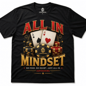 Kaos Superdewa "All In Mindset"